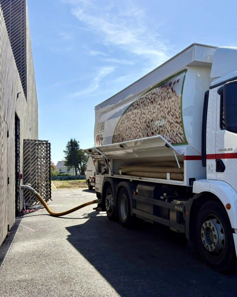 granulés de bois livraison